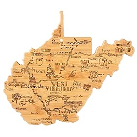 State Shaped Cutting Board